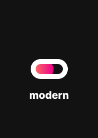 Modern Apple O - Black Theme Global