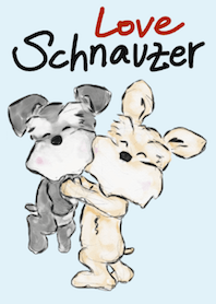 Bii & Guun, the Miniature Schnauzers 2