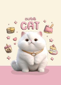 แมวน่ารัก : ชมพูเลิฟ