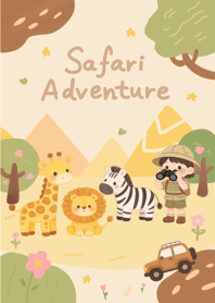Safari Adventure Everyday-เบจ