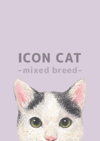 ICON CAT -Mixed breed cat- PASTEL PL/08