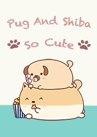 Pug And Shiba