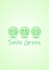 Happy Smile Green Icon..