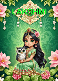 Lakshmi-riches- wishes come true.