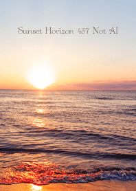 Sunset Horizon 457 Not AI
