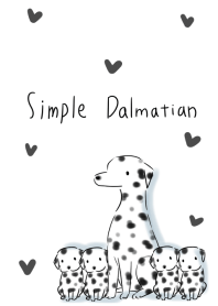 Simple Dalmatian.