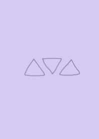 3 pieces Simple triangular6