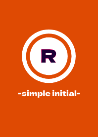 simple initial-R- THEME 26