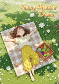 Cute Girl and Beautiful Nature V.57