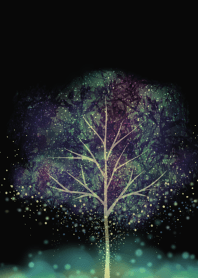 シックな銀河の木