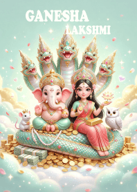 Ganesha: Lakshmi: Receiving wealth 2