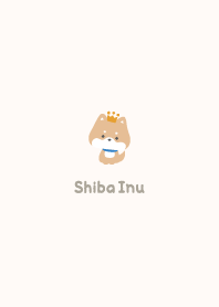 Shiba Inu3 Crown - Beige