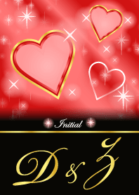 D&Z -Initial-Love forecast-Red Heart