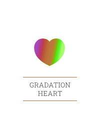 GRADATION HEART THEME :77