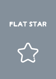 FLAT STAR / Fog Blue