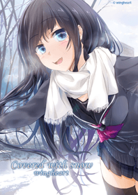 wingheart Covered with snow