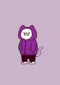 Hoodie cat.(dusty colors2-08)