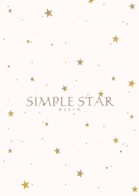 SIMPLE STAR -NATURAL YELLOW- 23