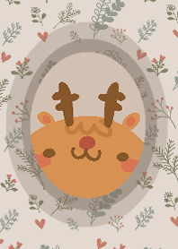 聖誕快樂！可愛馴鹿