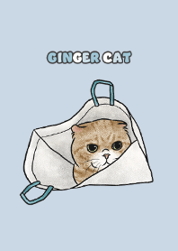 gingercat7 - baby blue
