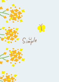 Spring Flowers Butterfly left19 Japan