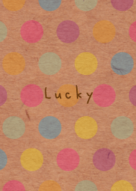 Kraftpaper colorful dot10 from Japan