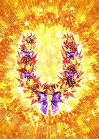 Autumn fortune [Horseshoe Wreath]