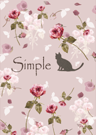 A chic world of cats and roses4.