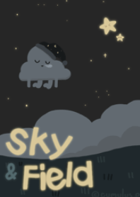 Cumuclouds: Sky&field midnight ver.