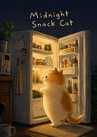 Midnight Snack Cat