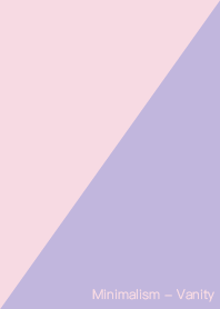 Minimalism - Vanity