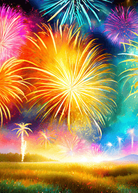 Beautiful Fireworks Theme#235