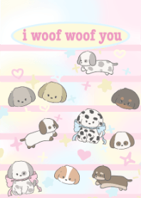 I woof woof you