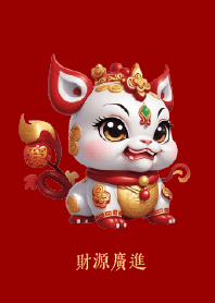 財源廣進 (可愛貔貅)