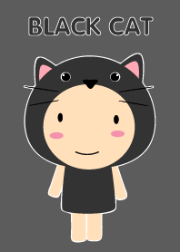 Boy Black Cat theme