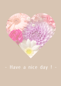 Flowers and hearts. Colorful -19-