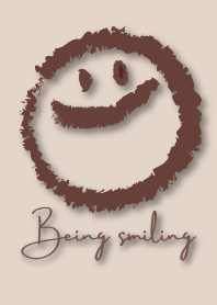 Being smilingBE