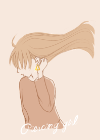 Earring & girl