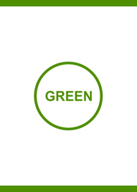 Simple White & Green No.3-5