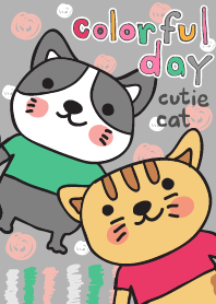 Colorful Day 5 (cutie cat)