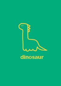 dinosaur (orange green)