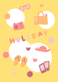 Holiday is happiness