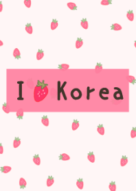 korean strawberry/ pink