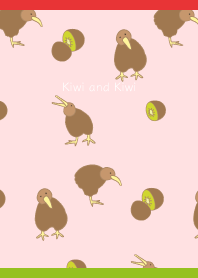 Kiwi and Kiwi2 on red