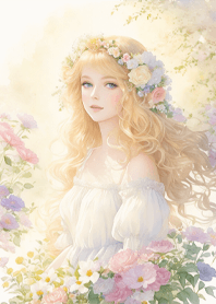 Princess and flower v.1