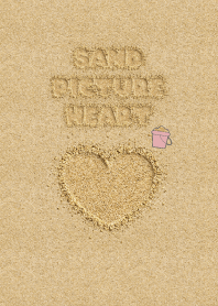 Sand Picture Heart 33
