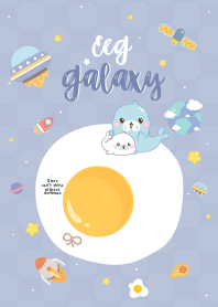 Seal Ung Egg Galaxy Smile
