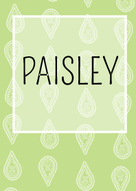PAISLEY green