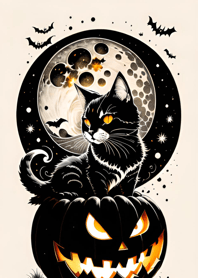 halloween cat 04f203