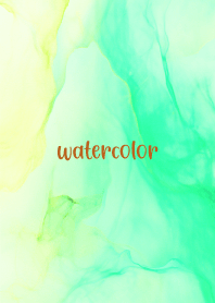 Pastel watercolor-GREEN 33